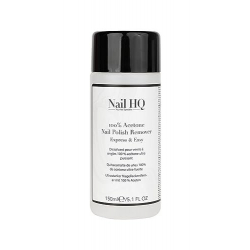 Nail HQ 100% Acetone Nail Polish Remover - 150ml - Express & Easy