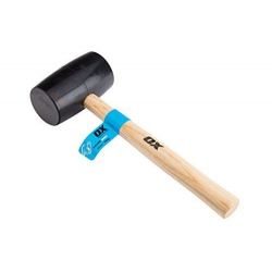 OX Trade Black Rubber Mallet - 24 oz