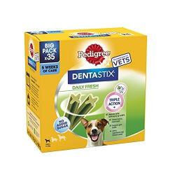 PEDIGREE Dentastix Fresh Daily Dental Chews Small Dog 35 Sticks