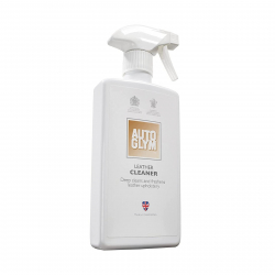 Autoglym Leather Cleaner, 500ml - Car Leather Cleaner Deep Cleans and Freshens Automotive Leather Upholstery, white