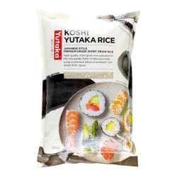 Yutaka Koshi Rice 5kg | Premium Grade Japanese Short Grain Rice | Authentic Japanese Rice Round Grain | Perfect for sushi rice, sticky rice and everyday Asian cooking