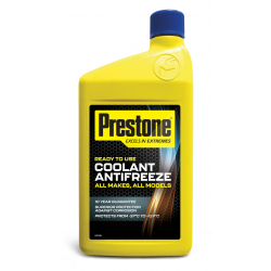 Prestone PAFR0035B Coolant Antifreeze for All Vehicles 10 year 300,000 miles Corrosion Protection, Ready to Use, 1 Litre